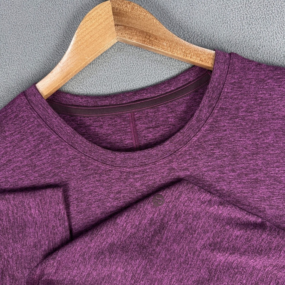 Lululemon Shirt Mens XL Purple Soft Jersey Short Sleeve Butter Fabric Lounge